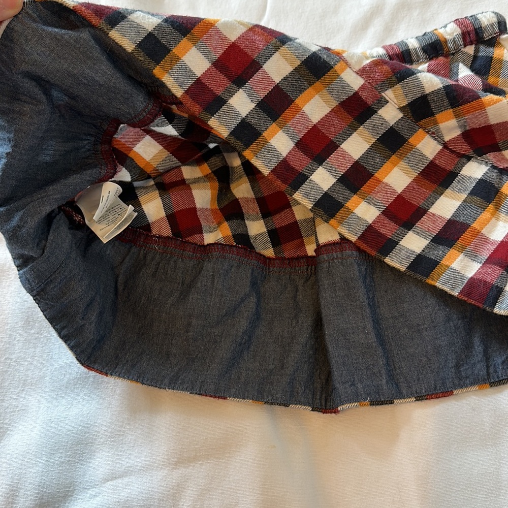Toddler Girls Plaid Skirt - Picture 4 of 4